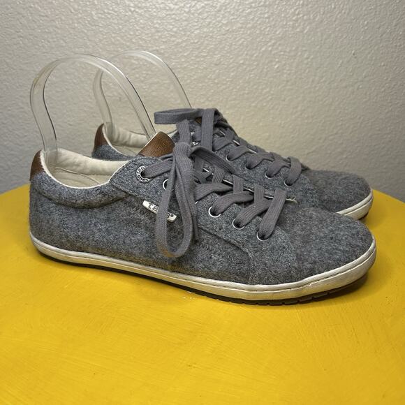 Taos Star Burst Shoes Gray Wool Comfort Casual Walking Sneakers Women’s Size 9 - Picture 6 of 16